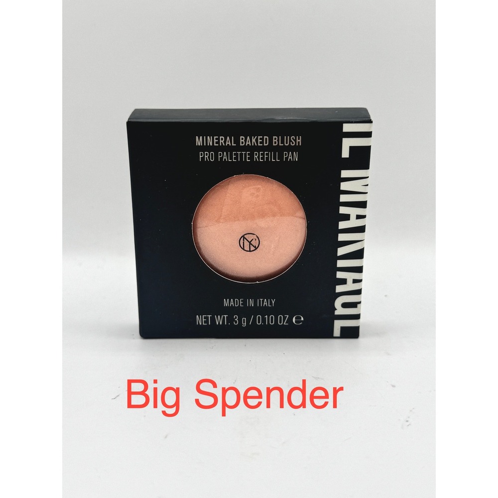 IL MAKIAGE Mineral Baked Blush Pro Palette Refill NIB